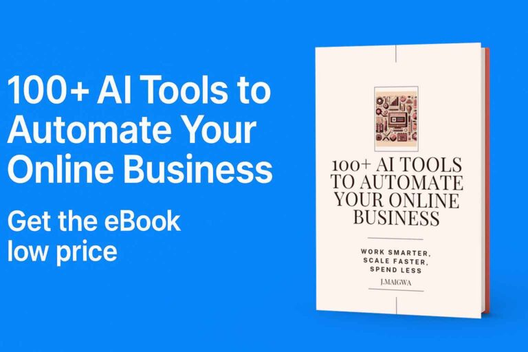 Automate Everything: 100+ AI Tools That Run Your Business While You Sleep – eBook