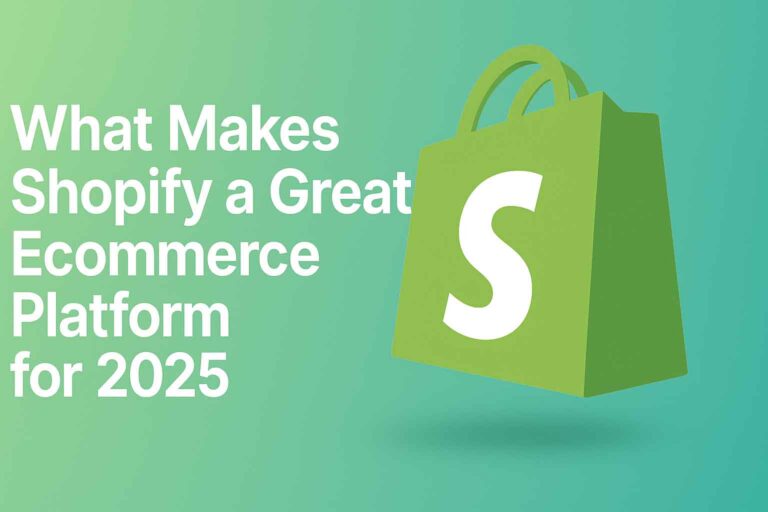 Why Shopify Stands Out as an Excellent Ecommerce Platform for 2025